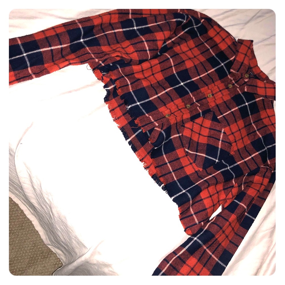 Cropped Flannel